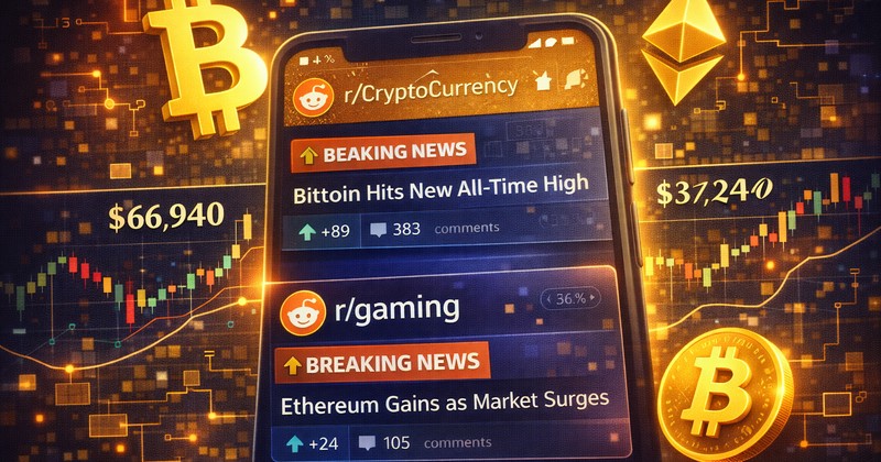 Сабреддиты crypto news reddit - освещение криптовалют