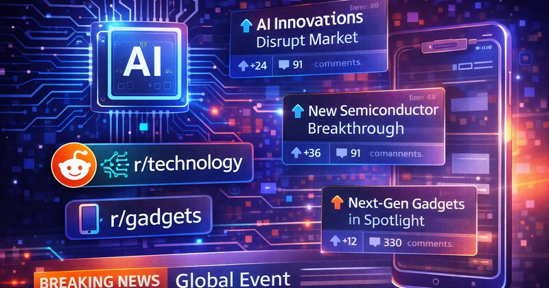 Сабреддиты tech news reddit - технологическое освещение