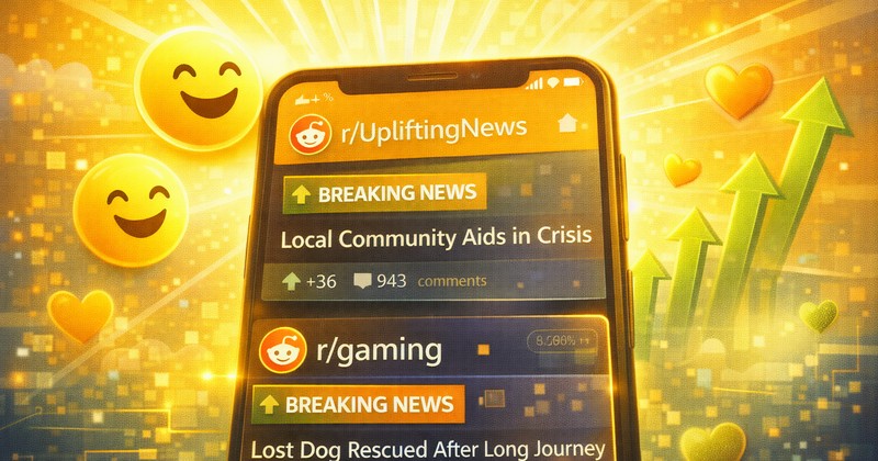 Сообщества хороших новостей reddit и позитивных новостей