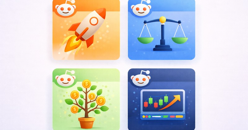 Сравнение лучших общих сабреддитов об акциях