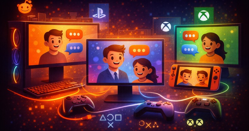 Subreddits de Amigos para Gaming