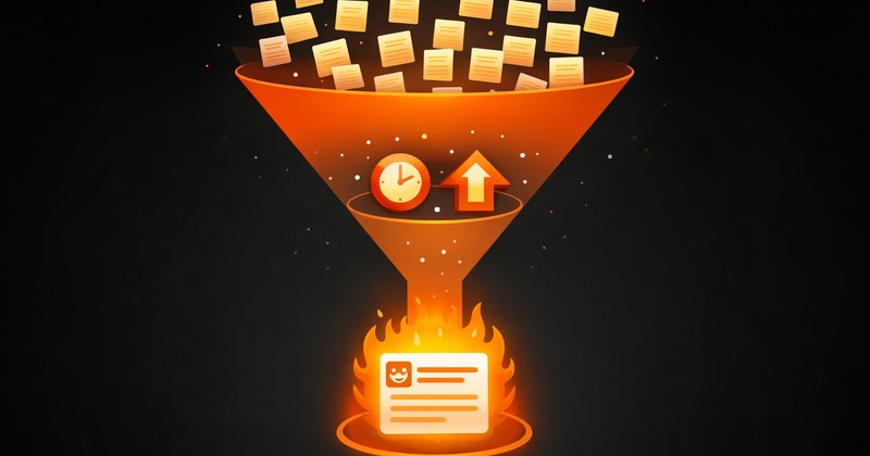 How Reddit's algorithm processes upvotes