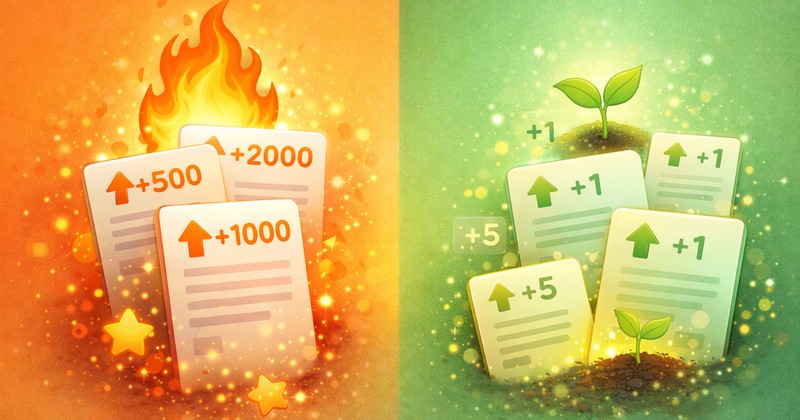 Hot vs New sections on Reddit