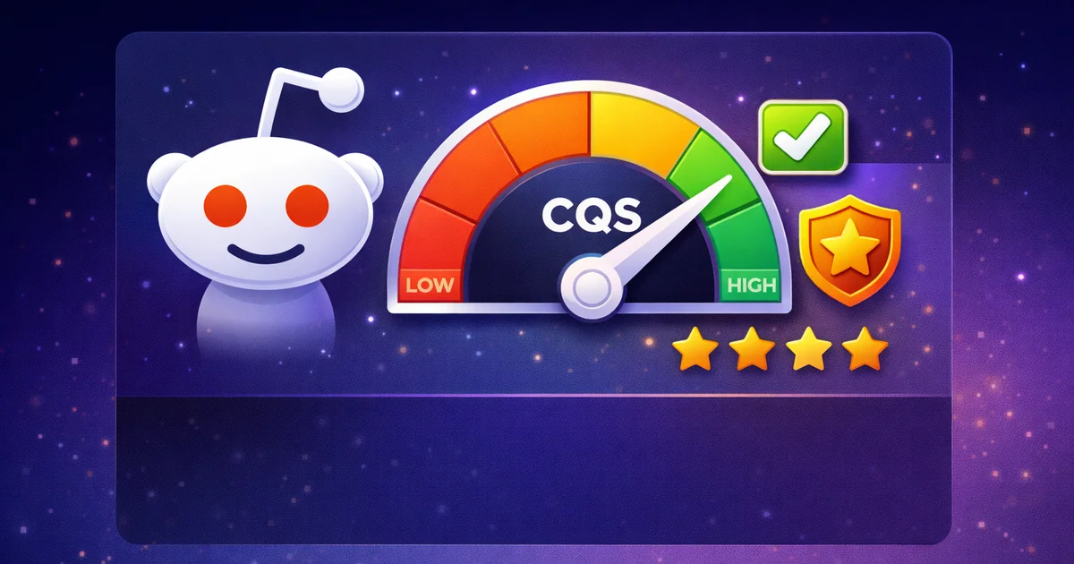 Руководство проверки балла CQS Reddit 2026 - как проверить и улучшить ваш Contributor Quality Score на r/CheckMe